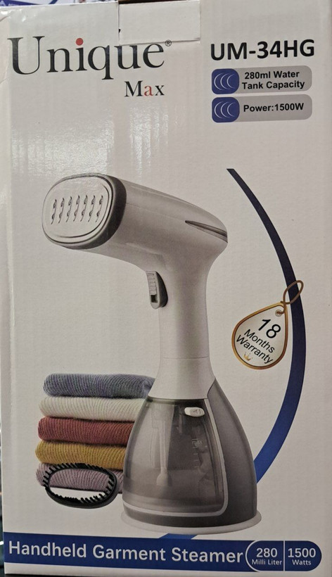 بخارگر دستی لباس یونیک مکس مدل UM-34HG